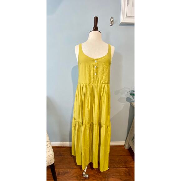 Smash + Tess x Lusiana Lopilato Maxi Dress The River Maxi Pistachio Pop Medium - Picture 3 of 9